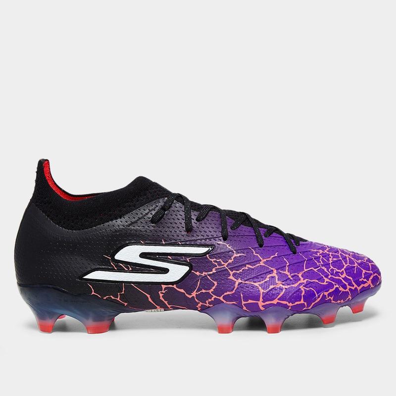 Chuteira Campo Skechers SKX_01 Low Diamond FG Masculina - Chuteira